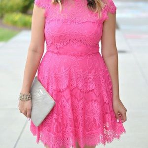 BB Dakota Jayce Lace Sheath Cocktail Dress